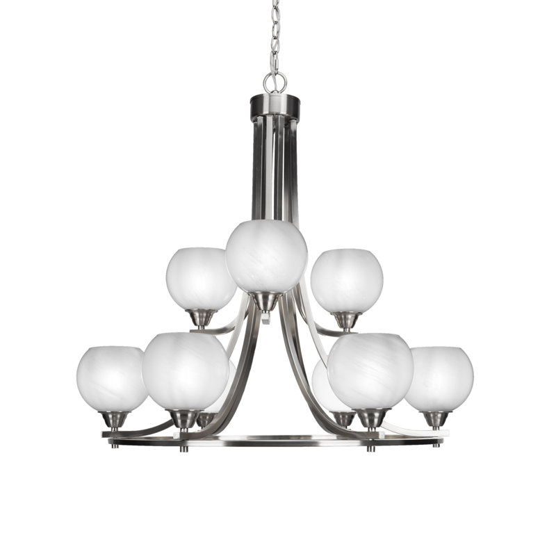 Ahlerich 9-Light Chandelier