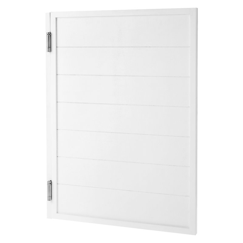 Portes battantes Saloon 32 po x 42 po en bois de pin blanc avec charnières et quincaillerie