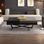 Modern coffee table with sturdy steel base-103009774