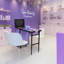 	Table de manucure de bureau de manucure de bureau de voyage BYooTIQUE avec 4 tiroirs de rangement verrouillables-110189015
