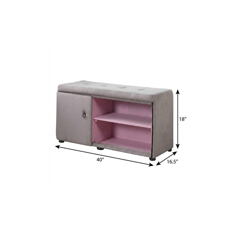 Banc de rangement pour chaussures Gracie Mills