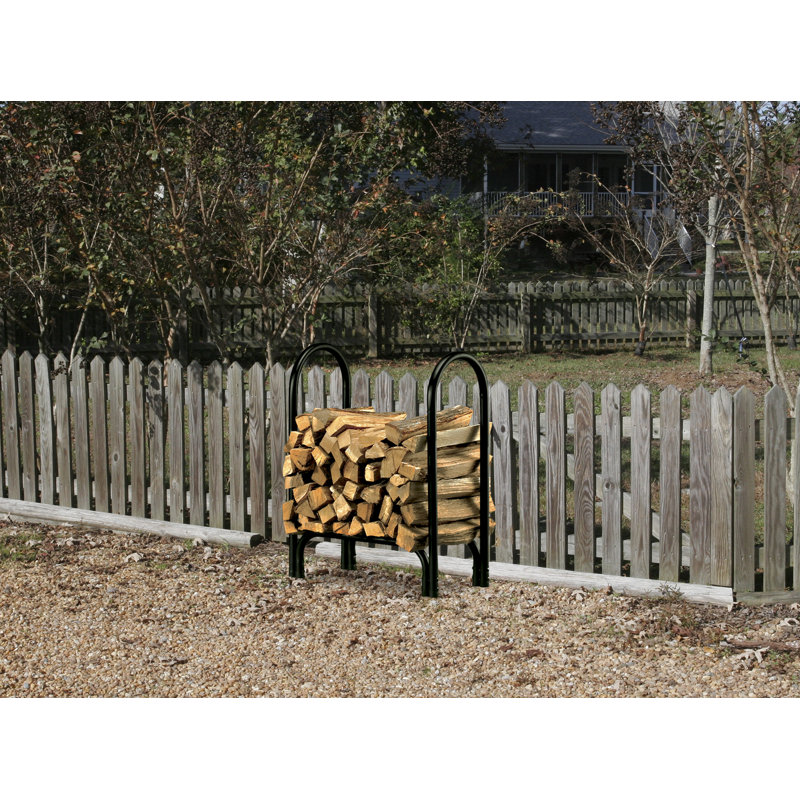 Dunton 12.99'' W Metal Log Rack, Small