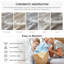 Ensemble de draps 100% lin lavé - Draps en lin naturel français-115609578-115609579