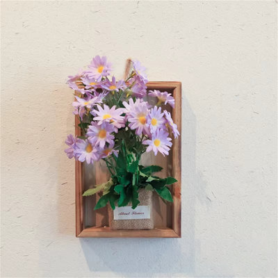 Wall-Mounted Artificial Flower