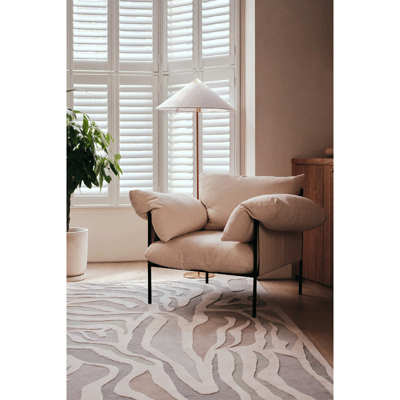 Rêverie Mist Area Rug, Rectangle 7' x 10'