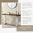 Sarcoline Solid Wood Flip-Top Sofa Console Table-2047050641
