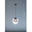 1 - Light Black Matt Sphere Pendant-50946286