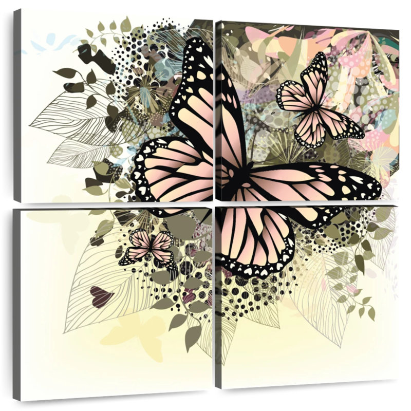 Brampt Butterfly Eden, 74" H x 74" W
