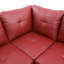 Canapé de luxe en cuir respirant - confortable, élégant et durable pour le salon, la chambre à coucher ou le bureau-1396894309