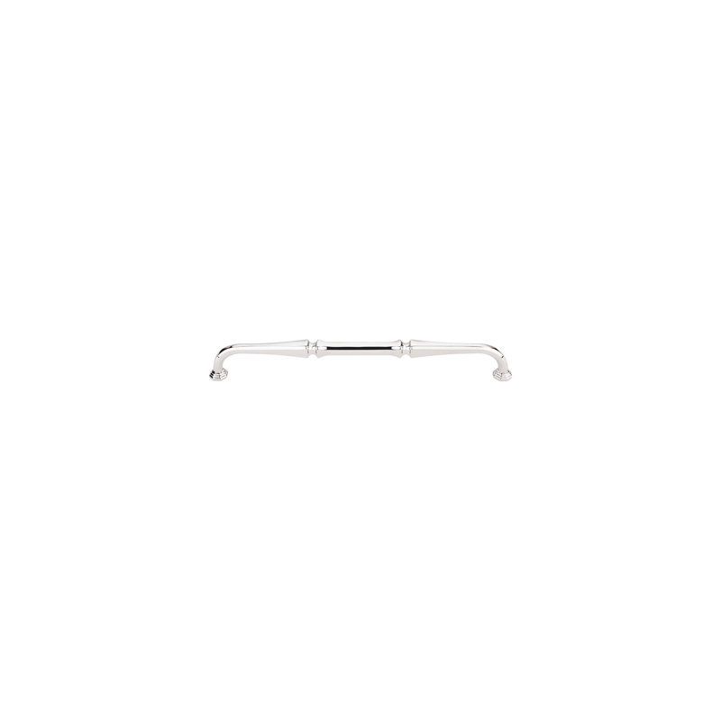 Chalet 9" Center to Center Bar pull, Polished Nickel