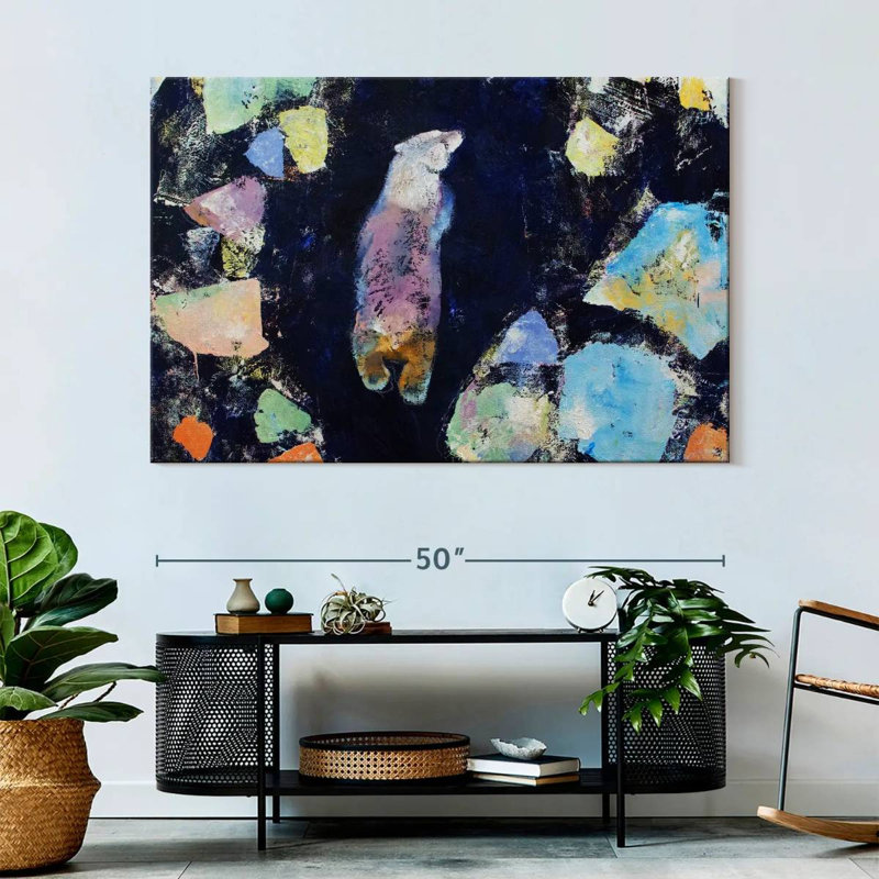 Brampt Polar Bear Journey, 34" H x 51" W