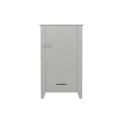 1 Door Solid Wood Wardrobe