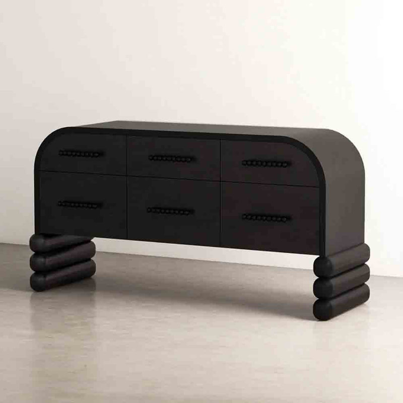 Comptoir d'entrée médiéval, 33.46" H x 62.99" W x 15.75" D