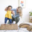 Ensemble de grimpeur ECR4Kids SoftZone, Balance Builders, chocolat, 4 pièces