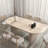 Kristalee 63"-79" Oval Extendable Dining Table,Kitchen Dining Room Dinner Pedestal Table for 4 to 6,Wood Kitchen & Dining Room Furniture-648191527-648191526