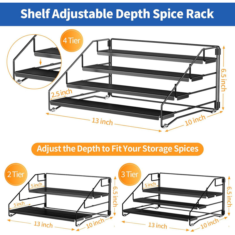 Four Layer Spice Rack