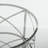 Turner Round Glass Top Metal Base Dining Table