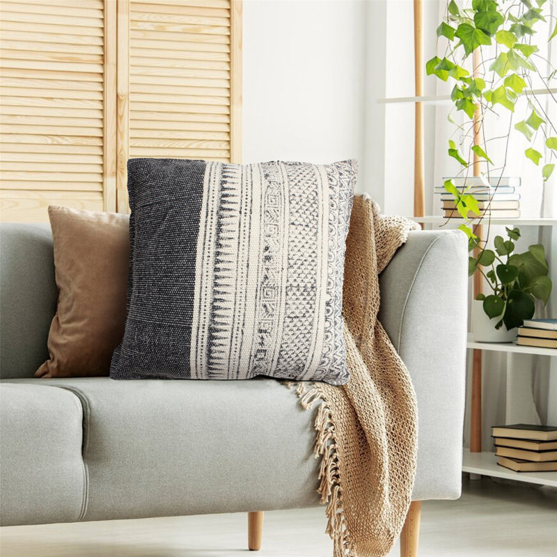  Dhurri Cotton Throw Pillow