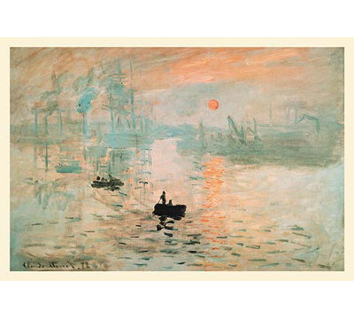 " Impression Sunrise " by Claude Monet