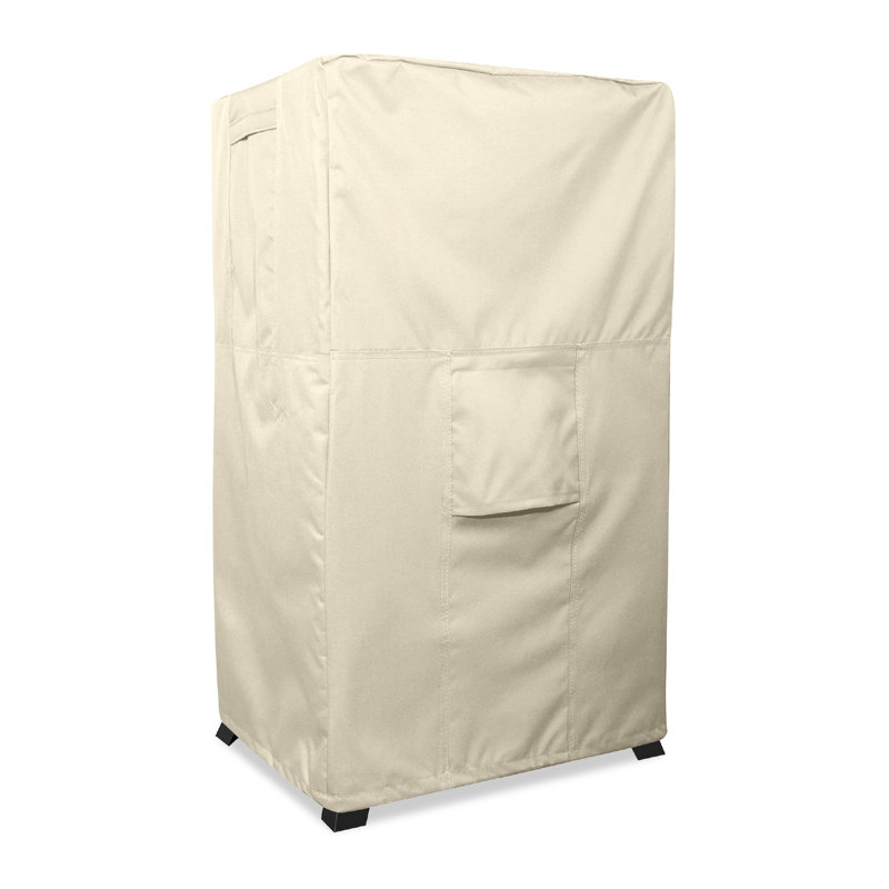 Heavy Duty Outdoor Smoker Cover, Beige