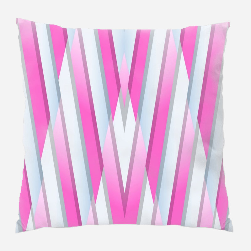 Coussin décoratif géométrique