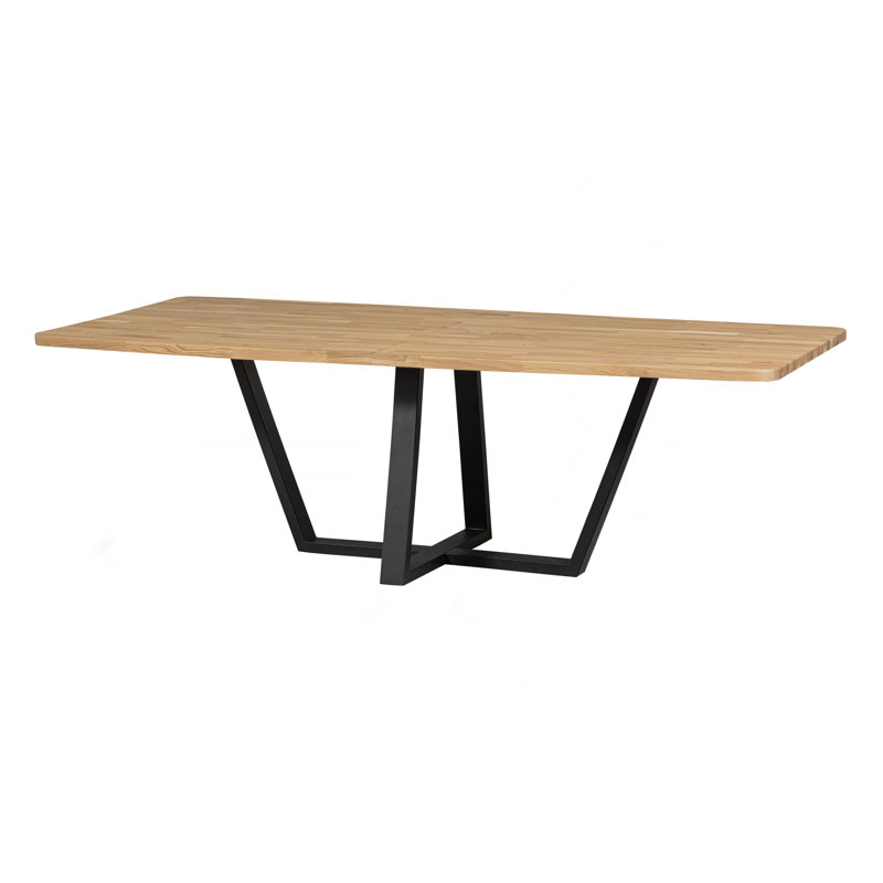 Aliyani Oak Solid Wood Dining Table