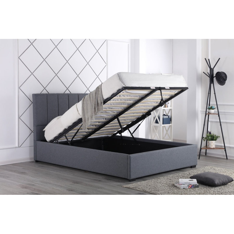 Amissa Upholstered Ottoman Storage Bed, Double (4'6)