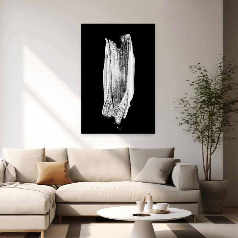 Art contemporain, art contemporain abstrait, H 60 po x l 40 po