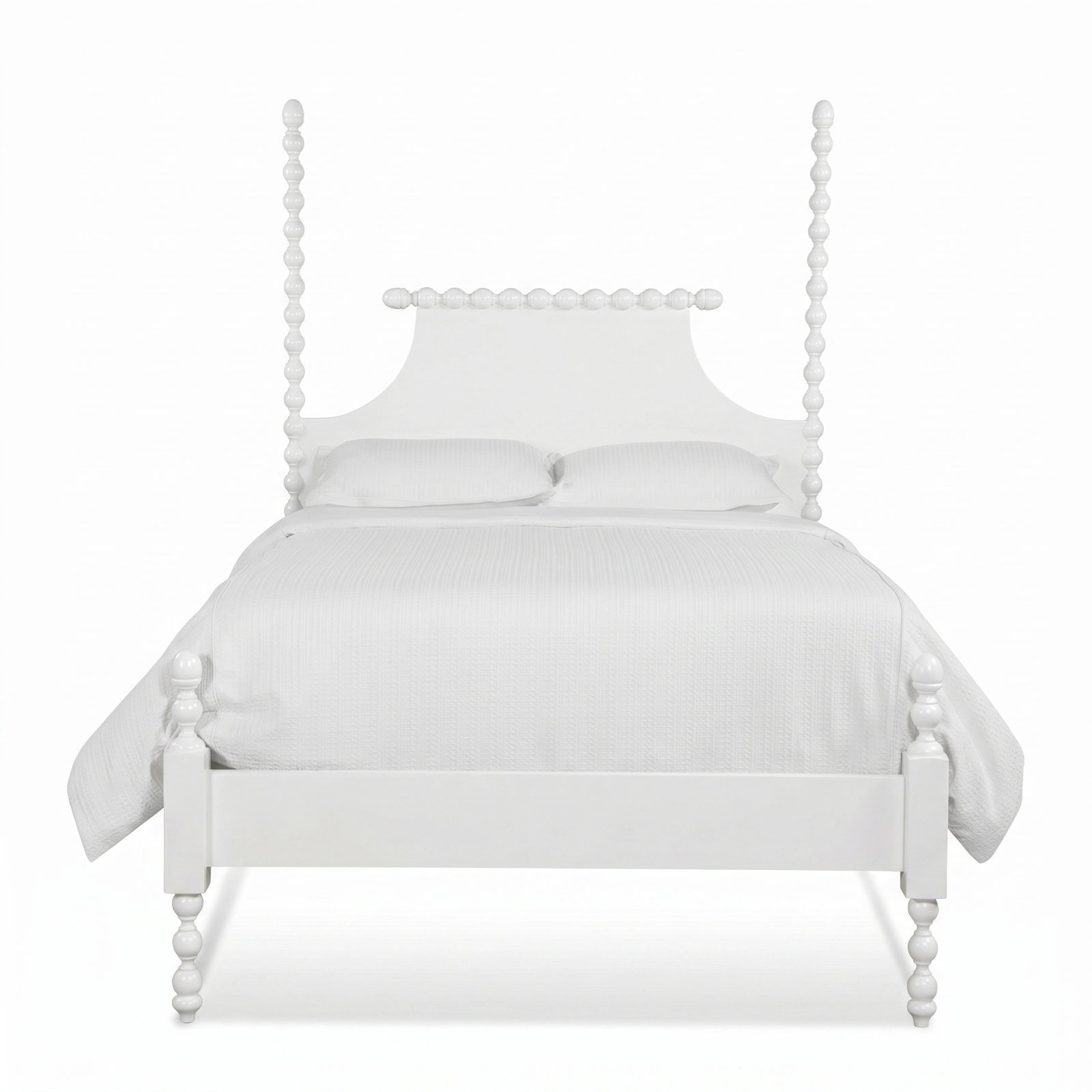 Mary Bed, Queen, Frost White