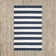Striped Cotton Flatweave Area Rug