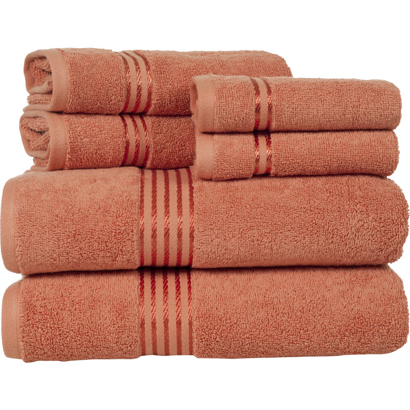 Ensemble de serviettes de bain en coton Jordan-Dale - Accessoires de salle de bain avec serviettes lavables à la machine
