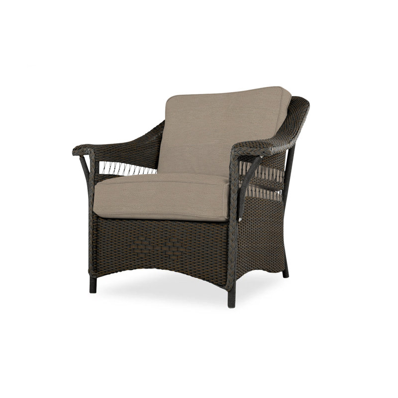 Nantucket Outdoor Lounge Chair, Callen Pearl, Mink