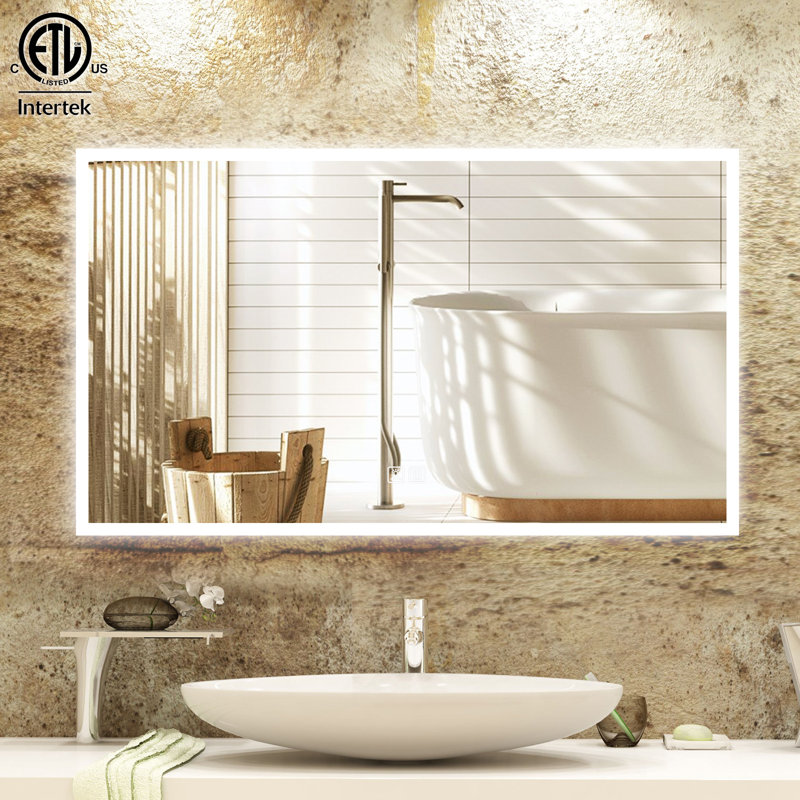 Miroir mural Naliyah, 28 po x 48 po