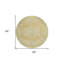 Tapis rond 8 po