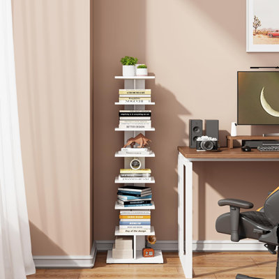 8-Tier Narrow Bookcase
