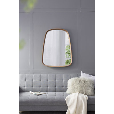 Miroir mural 27 po x 37 po Irrgeular