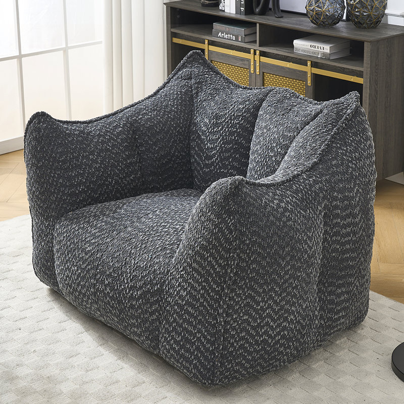 Boneless Cloud Comfy Sofa, Seat Tewkesbury Couch for Living Room, No Assemble, Chenille, 23.23'' H X 64.57'' W X 33.86'' D, 2