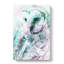 Barn Owl Abstract Art - Wrapped Canvas-55317619