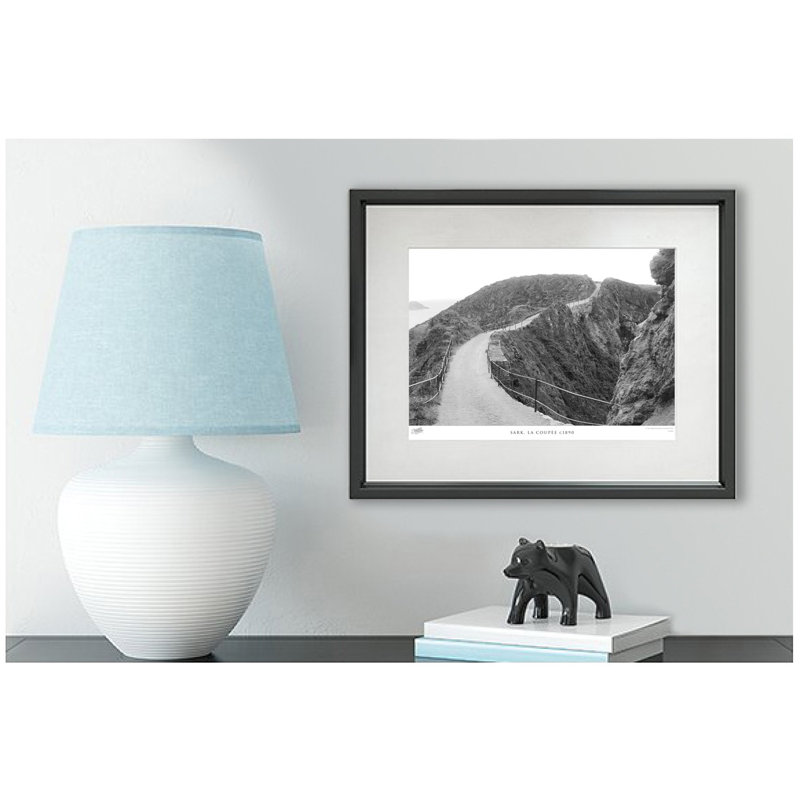 Sark, La CoupÃ£Â¨E C1890 by Francis Frith - Single Picture Frame Print, 28cm H x 36cm W x 2.3cm D