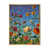 Toile à cadre flottant doré