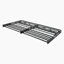 Cadre de lit plateforme très grand et moderne en métal Symira avec conception pliable pratique et rangement sous le lit de 14 pouces de hauteur-810656754