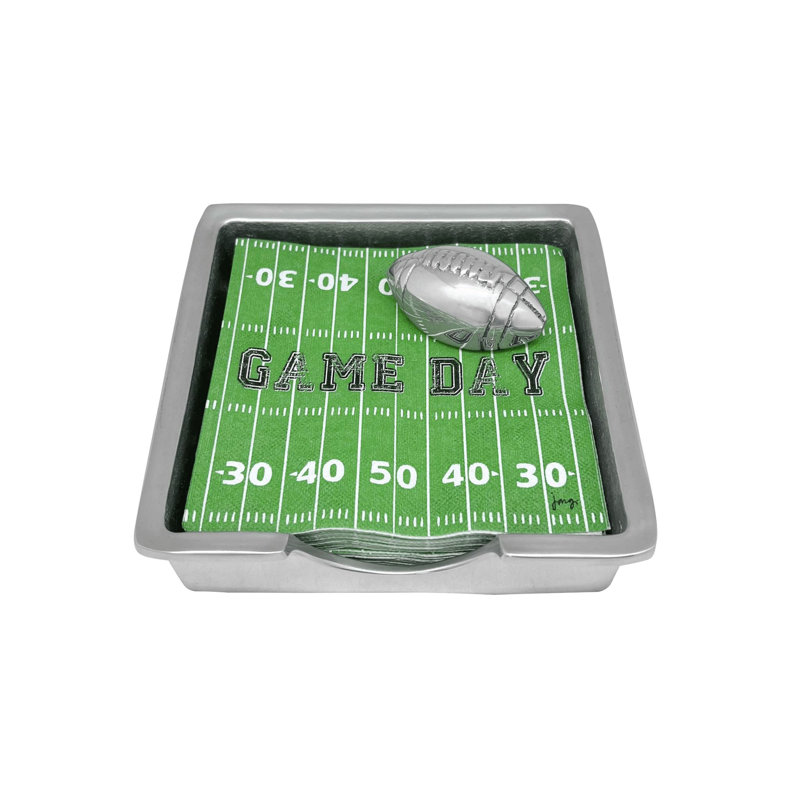 Ensemble de boîte de serviettes Football Signature