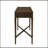 Fluted 2-Drawer Storage Console Table