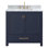 Modero 36" Single Bathroom Vanity with Top