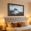 Art mural sur toile Moonlit Lake-1455039763
