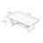Burlywood Solid Wood Rectangular Coffee Table