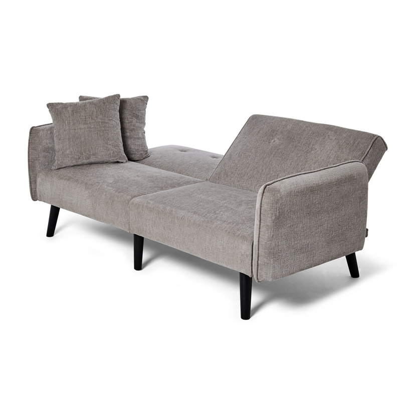 Canapé convertible Chillax Dot 75,2 "Boucle, Gris