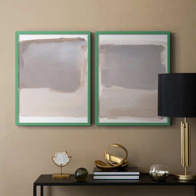 Série ABSTRACT DCCXV - Reproduction encadrée de qualité supérieure - prête à être accrochée - aucun clou requis - aucun clou requis