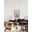 Black Over Cream - Single Picture Frame Painting-41365583