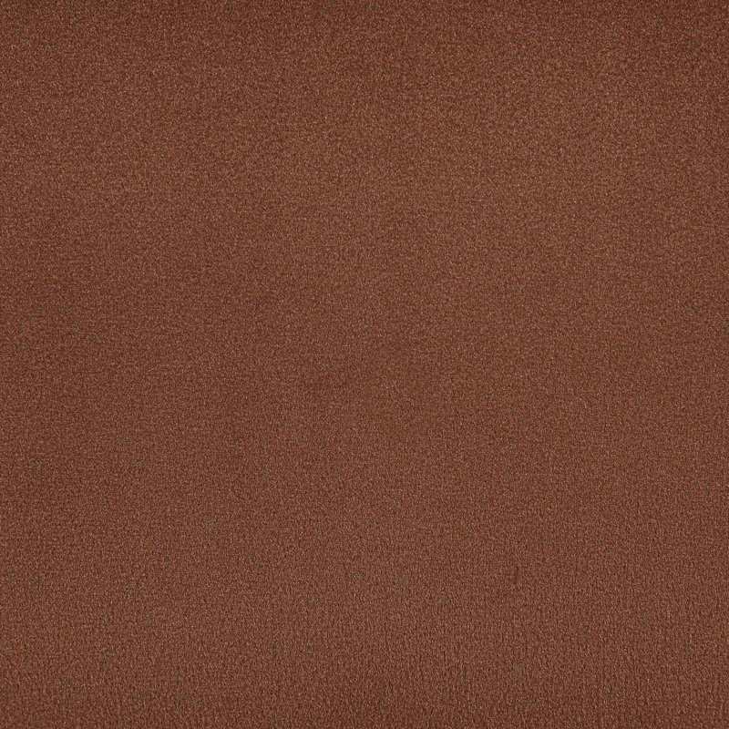 Chaise rembourrée Cedra, Velours cognac, Naturel